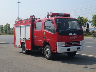 国五东风1吨双排水罐消防车（蓝牌）